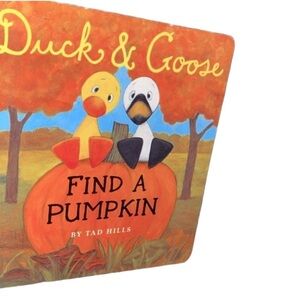 Duck & Goose Find a Pumpkin Childrens small book
